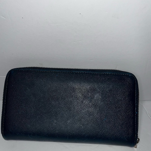 Prada Wallet blue authentic 100% Leather - Picture 7 of 10